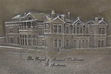 The Royal & Ancient Clubhouse St. Andrews Resin Cast Bronze by Artist Bill Waugh