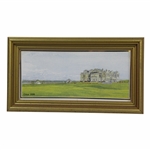 Circa 2000 Royal and Ancient Clubhouse St. Andrews Print by Artist Bill Waugh