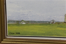 Circa 2000 Royal and Ancient Clubhouse St. Andrews Print by Artist Bill Waugh