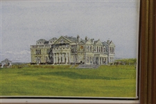 Circa 2000 Royal and Ancient Clubhouse St. Andrews Print by Artist Bill Waugh