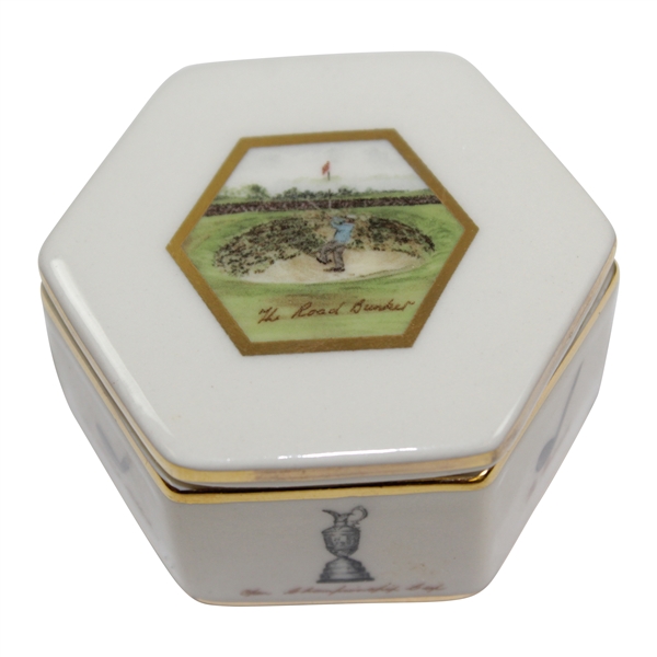 Road Bunker Dish with Lid Pointers of London Ceramicware Hand-crafted in Great Britain with Original Box