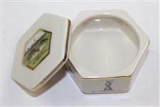 Road Bunker Dish with Lid' Pointers of London Ceramicware Hand-crafted in Great Britain with Original Box