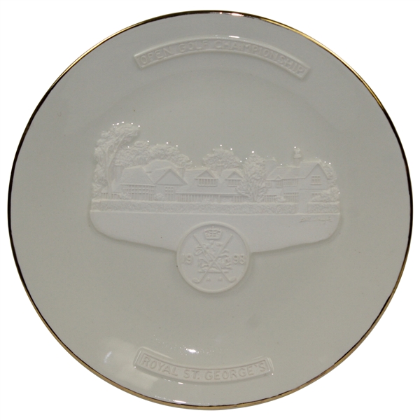 Royal St. Georges 1993 OPEN Championship Royal Porcelain AP No. 2 Plate by Bill Waugh