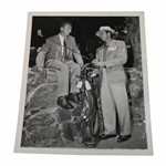 1945 Sam Snead 'Golf Superstar Shines in Texas' Leader Dallas Open Wire Photo