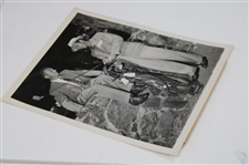 1945 Sam Snead 'Golf Superstar Shines in Texas' Leader Dallas Open Wire Photo