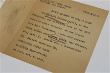 1945 Sam Snead 'Golf Superstar Shines in Texas' Leader Dallas Open Wire Photo