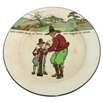 Royal Doulton Give Losers Leave To Speak, And Winners To Laugh Plate
