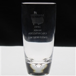 Mark Calcavecchia's 1991 Masters Tournament Hole No. 2 Steuben Crystal Eagle Glass