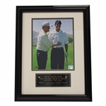  The Golden Bear & Tiger Masters of The Game Ltd Ed #1042/2071 Photo - Framed 