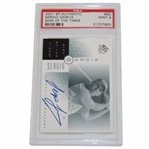 Sergio Garcia 2001 SP Authentic Sign Of The Times Rookie Card PSA MINT 9