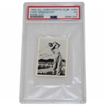 Cary Middlecoff 1955 All American Sports Club Hand Cut Card PSA Graded 3