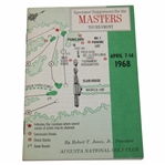 1968 Masters Tournament Spectator Guide - Bob Goalby Winner