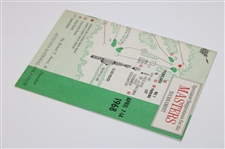 1968 Masters Tournament Spectator Guide - Bob Goalby Winner