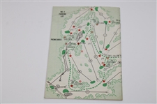 1968 Masters Tournament Spectator Guide - Bob Goalby Winner
