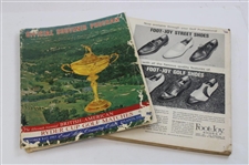 1963 Ryder Cup at East Lake Country Club Program
