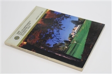 Bob Tway Signed 1986 PGA Championship at Inverness Program JSA ALOA