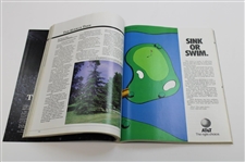 Bob Tway Signed 1986 PGA Championship at Inverness Program JSA ALOA