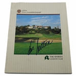Hal Sutton Signed 1983 PGA Championship at Shoal Creek Program JSA ALOA