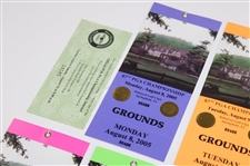 2005 PGA Championship at Baltusrol Golf Club Ticket Set