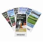 2009 PGA Championship at Hazeltine Golf Club Ticket Set