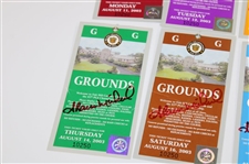 2003 PGA Championship at Oak Hill Country Club Nicklaus Village & Wannamaker Club Ticket Set