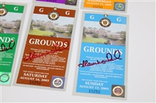 2003 PGA Championship at Oak Hill Country Club Nicklaus Village & Wannamaker Club Ticket Set