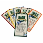 Rich Beem Signed 2002 PGA Championship at Hazeltine Stewart Village & Wanamaker Club Ticket Set JSA ALOA