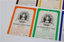1995 PGA Championship at Riviera Junior/Season Grounds Ticket Set - Elkington Win