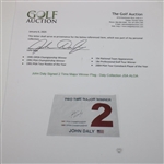 John Daly Signed 2 Time Major Winner Flag - Daly Collection JSA ALOA