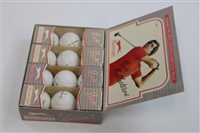 Seve Ballesteros Slazenger Golf Ball Box W/Balls