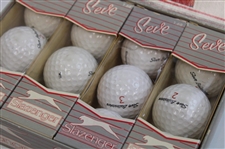 Seve Ballesteros Slazenger Golf Ball Box W/Balls