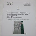 1958 Masters Tournament Spectator Guide - Arnold Palmer Winner