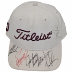 Payne Stewart, Phil Mickelson & Others Signed Titleist Hat JSA ALOA