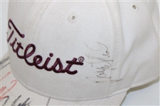 Payne Stewart, Phil Mickelson & Others Signed Titleist Hat JSA ALOA
