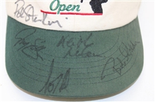 Mickelson & Seven Others Signed Shell Houston Open Hat JSA ALOA