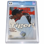 Tiger Woods 1996 Sports Illustrated #v85 #18 CGC Graded 9 #4298570001