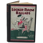 1925 Locker Room Ballads Signed And Inscribed by Author W. Hastings Webling Book 