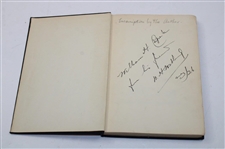 1925 'Locker Room Ballads' Signed And Inscribed by Author W. Hastings Webling Book 