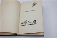1925 'Locker Room Ballads' Signed And Inscribed by Author W. Hastings Webling Book 