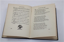 1925 'Locker Room Ballads' Signed And Inscribed by Author W. Hastings Webling Book 