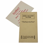 Jerry Travers Putter Pamphlet