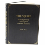 Gene Sarazen Signed Ltd Ed 30/300 'The Squire: The Legendary...Sarazen' by Olman Book JSA ALOA