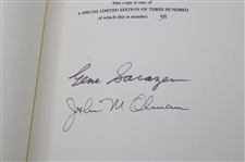 Gene Sarazen Signed Ltd Ed 30/300 'The Squire: The Legendary...Sarazen' by Olman Book JSA ALOA