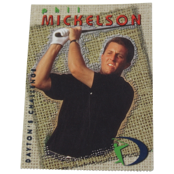 Phil Mickelson 1998 Daytons Challenge Golf Card