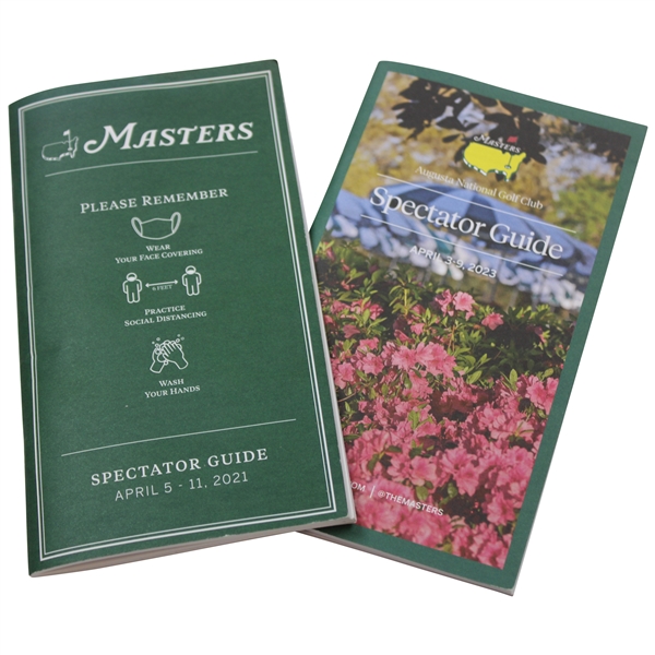 2021 & 2023 Masters Tournament Spectator Guides