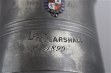 1899 St. Augustine Golf Club  2nd Place Trophy Tankard Won by LR Marshall