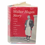Walter Hagen Signed 1956 The Walter Hagen Story 1st Edition Book JSA ALOA