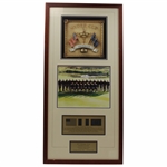 2008 Ryder Cup at Valhalla US Team Gifted Commemorative Shadow Box