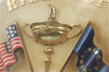 2008 Ryder Cup at Valhalla US Team Gifted Commemorative Shadow Box