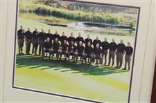 2008 Ryder Cup at Valhalla US Team Gifted Commemorative Shadow Box